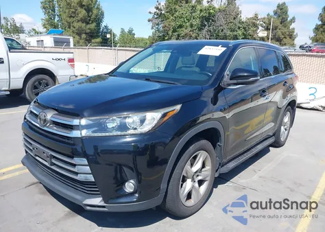 2018 Toyota Highlander Limited from USA, damaged, VIN 5TDDZRFH7JS832717
